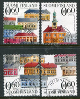 FINLAND 2002 Cultural Heritage Singles Ex Block Used.  Michel  1614-17 - Used Stamps