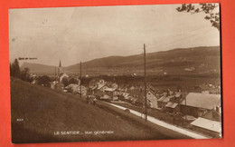ZPO-16  Le Sentier  Vue Générale. Circulé 1922  Perrochet-Matile 2957 Sepia - Roche