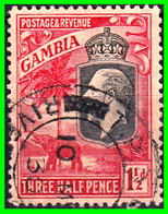 GAMBIA( ..AFRICA..) SELLO AÑO 1922 – 1927  JORGE-V - Gambia (1965-...)