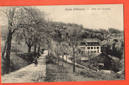 ZPO-19  Bains D'Henniez Allée Des Cerisiers  ANIME.  Cachet 1908  Trüb - Henniez