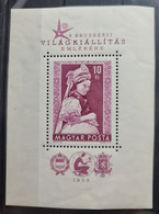 HUNGARY 1958 - MNH - Mi Block 33 - Blokken & Velletjes