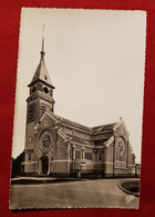 CPSM Petit Format   - Chaulnes - (Somme) - Façade De L'église - Chaulnes