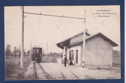 CPA [90] Territoire De Belfort Offemont Train Gare Station Chemin De Fer écrite - Autres & Non Classés
