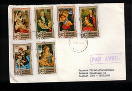 Burundi 1974 Religious Paintings FDC - Cuadros