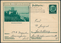 DT.REICH 1933, BILD-PK P 221, BILD 054 MERSEBURG, MAS-STPL MANNHEIM - Covers & Documents