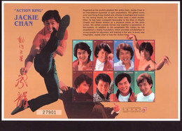 Gambia 1997 Hong Kong Film Star Jackie Chan，MS，MNH - Gambia (1965-...)