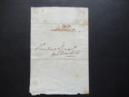 Frankreich 17. Jahrhundert 1695 Brief / Inhalt / Tolles Dokument Mit Unterschrift / Autograph - ....-1700: Voorlopers