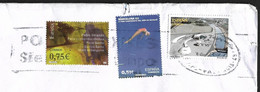 Spain 2022 Cover To India ,Games, Sport, Architecture (**) - Lettres & Documents