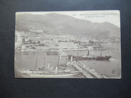 Monaco Monte Carlo Vue Generale Et Entrée Du Port / Hafen / Schiffe / Dampfer Marke Ungebraucht / Ungestempelt Um 1910 - Monte-Carlo