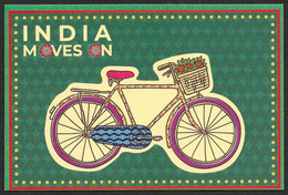 India 2022 Means Of Transport, 2 -Wheeler , Cycle Bicycle Bike , Postcard , MNH (**) Inde Indien - Covers & Documents