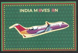 India 2022 Means Of Transport, Aeroplane, Plane, Air Transport,  Postcard , MNH (**) Inde Indien - Covers & Documents