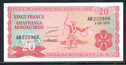 659-Burundi 20fr 1979 AR220 - Burundi