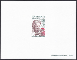 France ScB483 Albert Schweitzer (1875-1965), Medical Missionary, Médecine, Deluxe Proof, Epreuve - Albert Schweitzer