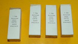 LOT DE LAMPES TUBES RADIO MILITAIRE , REFERENCE 1AE4 CIFTE ,NOS AND NIB TUBES , RADIOAMATEUR ,  NEUF , VOIR PHOTOS  . PO - Radios