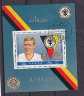Football - Deutscher Foossball - Ajman - Michel BF 365 A Oblitéré - Used Stamps