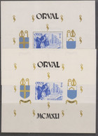 COB BL11-BL12 ** Neuf Sans Charnière ORVAL Dentelé Et Non Dentelé - Blocks & Sheetlets 1924-1960