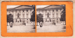 X73025 ⭐ Stereo View 1890s CHAMBERY Savoie (73) Monument Antoine FAVRE Palais De Justice - Stereoscopic