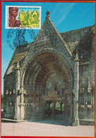 Carte Maximum Card #FRANCE 1997 (N° Yv.3128) Architecture-Sites & Moniments-Église-Abbaye-church De MOUTIER D' AHUN - - 1990-1999