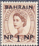 BAHRAIN   SCOTT NO  104   MINT HINGED   YEAR   1957 - Bahrain (...-1965)