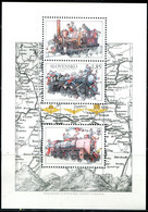 XH0484 Slovakia 2022 And Czech Mediatek Map Engraved Edition S/S MNH - Nuovi