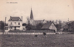 OFFRANVILLE                VILLA ET L EGLISE.     2 VACHES - Offranville