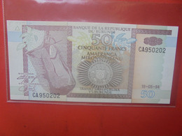 BURUNDI 50 Francs 1994 Peu Circuler (L.1) - Burundi