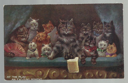 ***  1  X  LOUIS  WAIN  ***   -   AT THE PLAY  -  AN EXCITING MOMENT - Wain, Louis