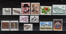 ISLANDE   Timbres Neufs ** De 180  ( Ref 5762 ) - Komplette Jahrgänge