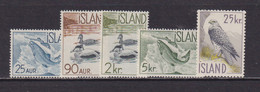 ICELAND - 1959-60 Birds And Fish Set Never Hinged Mint - Ungebraucht