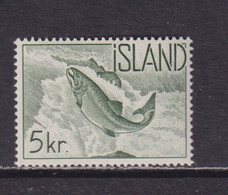 ICELAND - 1959-60 Salmon 5k Never Hinged Mint - Ungebraucht