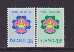ICELAND - 1964  Boy Scouts Set Never Hinged Mint - Ungebraucht