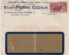 France Oblitérations Mécaniques - Paris - Enveloppe - Mechanische Stempels (varia)