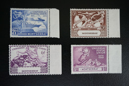 Montserrat 1949 75th Anniv Of UPU SET (MNH) - Montserrat