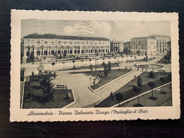 Alessandria Piazza Dalmazio Birago Medaglia Oro 1944 Rsi - Alessandria