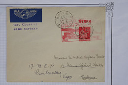 AV 2  FRANCE  BELLE LETTRE RR 1937 1ER VOL  POUR RAUBERVILLIERS  +PUB +AEROPHILATELIE +AFFRANC. PLAISANT - 1960-.... Covers & Documents