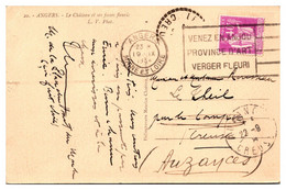 France Oblitérations Mécaniques Flammes - Carte - Maschinenstempel (Werbestempel)