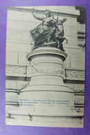 Bruxelles Brussel Statues  Cinquantenaire Prov Luxembourg. Sculpteur De Groote. - Esculturas