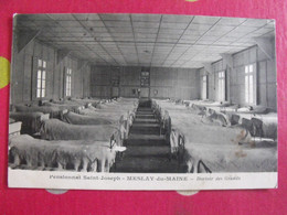 Carte Postale Mayenne 53. Meslay Du Maine; Pensionnat Saint-Josep. Dortoir Des Grands - Meslay Du Maine