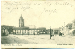 Ternat : Place Du Marché : 1904 !!! - Ternat