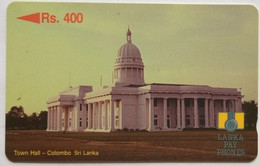 Sri Lanka 10SRLA Rs.400 Town Hall, Colombo - Sri Lanka (Ceilán)