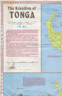 Map Of Tonga - Práctico