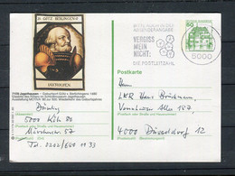 Bundesrepublik Deutschland / Bildpostkarte Bild "JAGSTHAUSEN", Stempel "Koeln" (D049) - Illustrated Postcards - Used