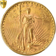 Monnaie, États-Unis, Saint-Gaudens, $20, Double Eagle, 1924, Philadelphie - 20$ - Double Eagles - 1907-1933: Saint-Gaudens