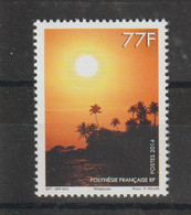 Polynésie 2014 Coucher De Soleil 1075, 1 Val ** MNH - Neufs
