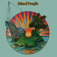 * LP *  ISLAND PEOPLE - URIAH HEEP / SPOOKY TOOTH / FREE / TRAFFIC / VINEGAR JOE / KING CRIMSON A.o. - Compilaties