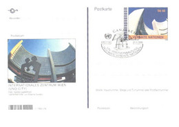 United Nation:Postal Stationery, Vienna International Center, 1998, Special Cancellation - Otros