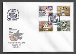 PORTUGAL FDC - 1975 International Women's Year - CARIMBO PORTO (FDC#242) - FDC