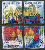 FINLAND 2001 UNESCO World Heritage Site: Verla Mill Singles Ex Block Used.  Michel  1562-65 - Used Stamps