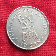 Brunei 10 Sen 1993 KM# 36 Lt 637 *V2T - Brunei