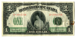 RC 22959 CANADA BILLET DE $1 ONE DOLLAR DE 1917 - Canada
